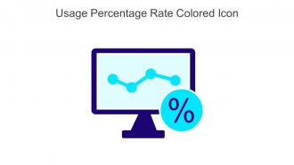 Usage Percentage Rate Colored Icon Icon In Powerpoint Pptx Png And Editable Eps Format