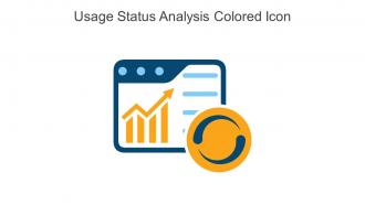 Usage Status Analysis Colored Icon In Powerpoint Pptx Png And Editable Eps Format