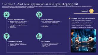Use Case 2 Aiot Retail Applications In Intelligent Unlocking Potential Of Aiot IoT SS