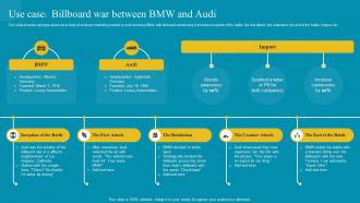 Use Case Billboard War Between BMW And Audi Comprehensive Ambush Marketing MKT SS V