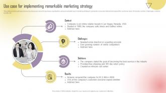 Use Case For Implementing Remarkable Marketing Strategy Boosting Campaign Reach MKT SS V