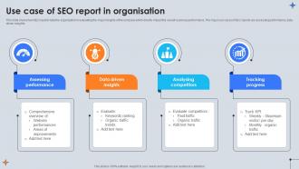 Use Case Of Seo Report In Organisation