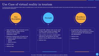 Use Case Of Virtual Reality In Tourism Scale Ai Data Labeling And Annotation Platform AI SS