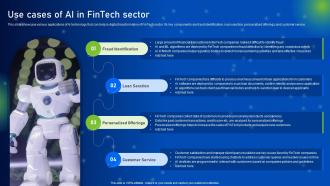 Use Cases Of AI In Fintech Sector How AI Is Revolutionizing Finance Industry AI SS
