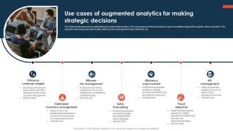 Use Cases Of Augmented Analytics For Making Strategic Decisions