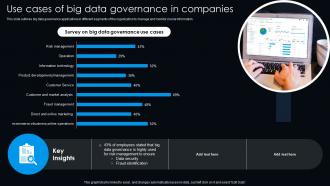 Use Cases Of Big Data Governance In Companies