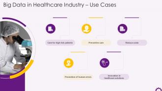 Use Cases Of Big Data In Healthcare Industry Training Ppt