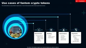 Use Cases Of Fantom Crypto Tokens