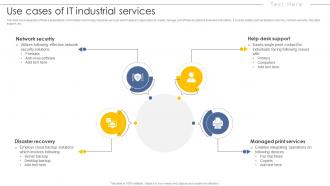 Use Cases Of It Industrial Services