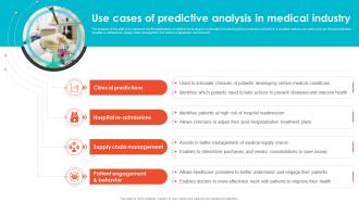 Use Cases Of Predictive Analysis In Medical Embracing Digital Transformation In Medical TC SS