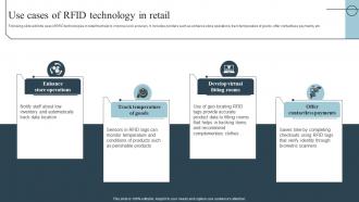 Use Cases Of Rfid Technology In Retail Role Of Iot In Transforming IoT SS