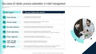 Use Cases Of Robotic Process Automation In Retail Challenges Of RPA Implementation