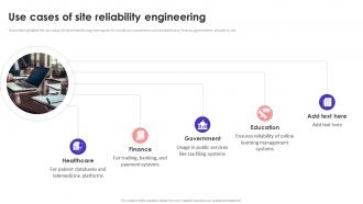 Use Cases Of Site Reliability Engineering