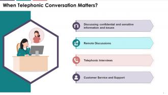 Use Cases Of Telephonic Conversation Training Ppt
