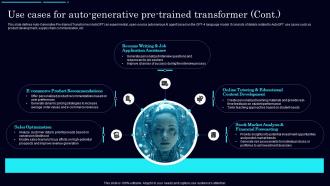 Use Cases Pre Trained Transformer Auto Gpt Autonomous Gpt 4 Experiment Explained ChatGPT SS Visual Image