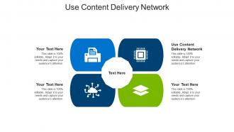 Use content delivery network ppt powerpoint presentation visual aids styles cpb