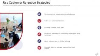 Use customer retention strategies the complete guide to web marketing ppt demonstration