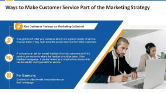 Use Customer Reviews As Marketing Collateral Edu Ppt