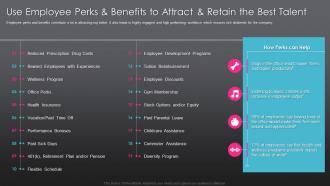 Use employee perks and benefits to attract and retain the best talent