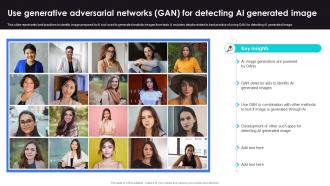 Use Generative Adversarial Networks GAN For AI Content Generator Platform AI SS V