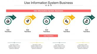Use Information System Business In Powerpoint And Google Slides Cpb