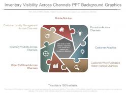Use inventory visibility across channels ppt background graphics