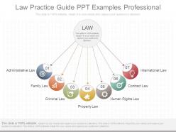Use Law Practice Guide Ppt Examples Professional