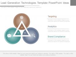 Use lead generation technologies template powerpoint ideas