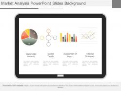 Use market analysis powerpoint slides background