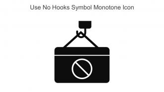 Use No Hooks Symbol Monotone Icon In Powerpoint Pptx Png And Editable Eps Format