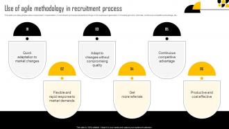 Use Of Agile Methodology In Recruitment Process New Age Hiring Techniques