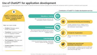 Use Of Chatgpt For Application what Is Chatgpt And GPT 4 Everything You Need Chatgpt SS V