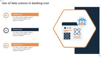 Use Of Data Science In Banking Icon