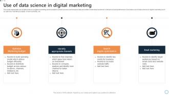 Use Of Data Science In Digital Marketing