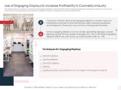 Use of engaging displays latest trends can provide competitive advantage company ppt tips