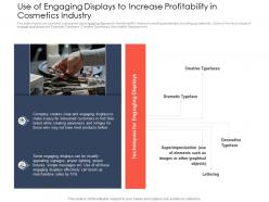 Use of engaging displays use latest trends boost profitability ppt model
