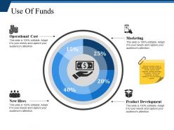 Use of funds powerpoint slide templates download
