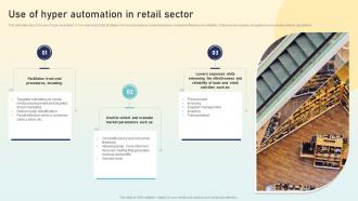 Use Of Hyper Automation In Retail Sector Hyperautomation Applications