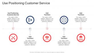 Use Positioning Customer Service In Powerpoint And Google Slides Cpb