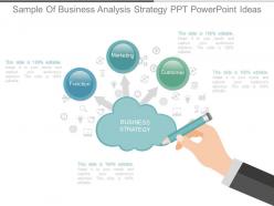 Use sample of business analysis strategy ppt powerpoint ideas