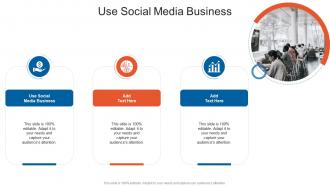 Use Social Media Business In Powerpoint And Google Slides Cpb