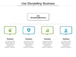 Use storytelling business ppt powerpoint presentation outline shapes cpb