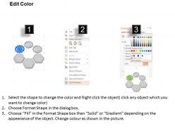 56284695 style cluster hexagonal 6 piece powerpoint presentation diagram infographic slide