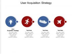 User acquisition strategy ppt powerpoint presentation professional slideshow cpb