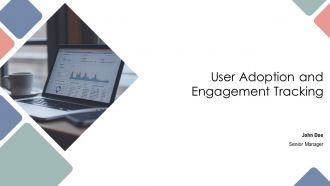 User Adoption And Engagement Tracking PPT Mockup AT