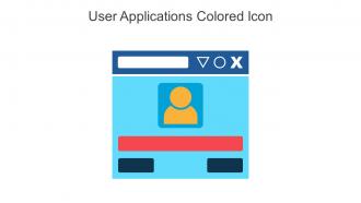 User Applications Colored Icon In Powerpoint Pptx Png And Editable Eps Format