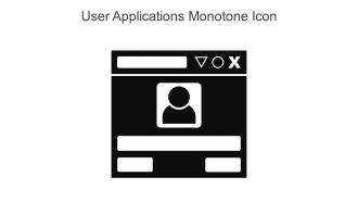 User Applications Monotone Icon In Powerpoint Pptx Png And Editable Eps Format