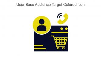 User Base Audience Target Colored Icon In Powerpoint Pptx Png And Editable Eps Format