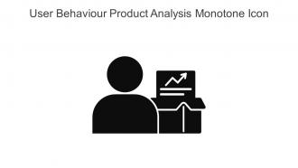 User Behaviour Product Analysis Monotone Icon In Powerpoint Pptx Png And Editable Eps Format
