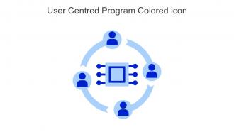User Centred Program Colored Icon In Powerpoint Pptx Png And Editable Eps Format